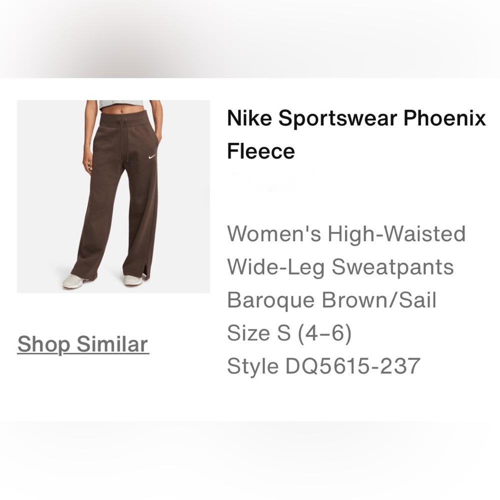 Nike Women’s Phoenix Fleece Sweatpants